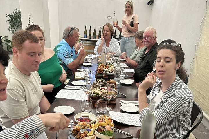 Shared platters at Coney wines. 8-10 wine tasting with Lisa the owner and wine maker